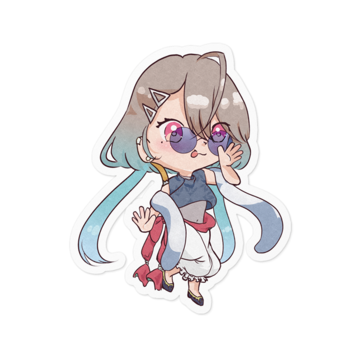 ステッカー - 100 x 100 (mm)