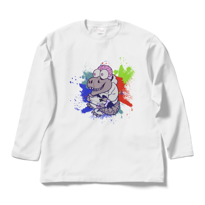 ロングスリーブTシャツ - L - ホワイト