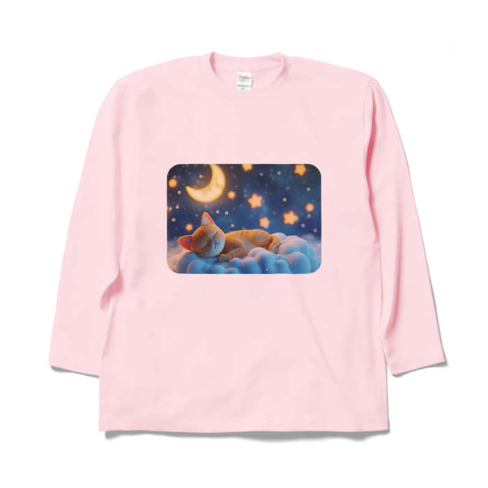 ロングスリーブTシャツ - XL - ライトピンク
