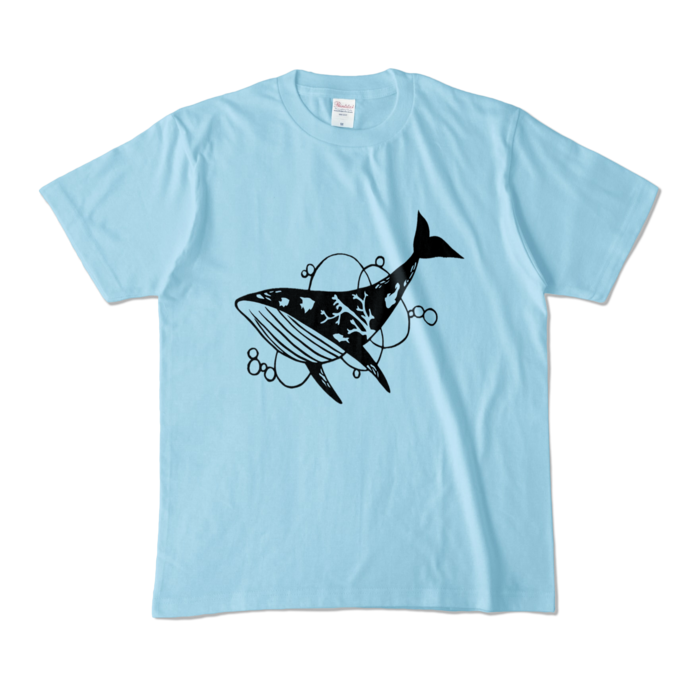 カラーTシャツ - M - ライトブルー (淡色)