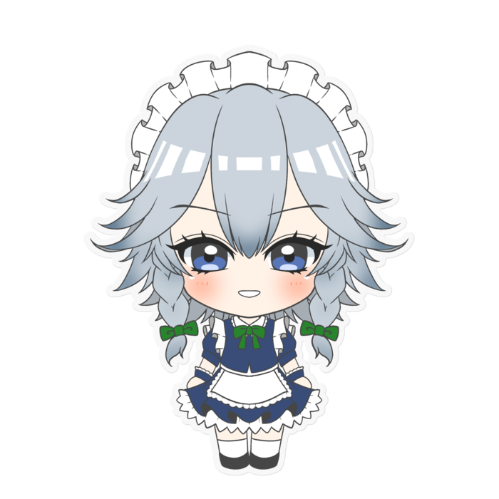 ステッカー - 160 x 160 (mm)クリア