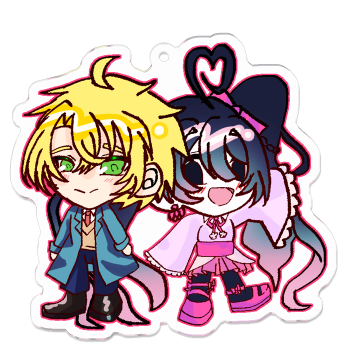 アクリルキーホルダー - 70 x 70 (mm)