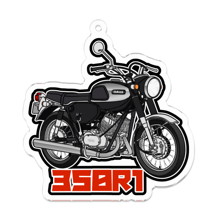 アクリルキーホルダー - 70 x 70 (mm)