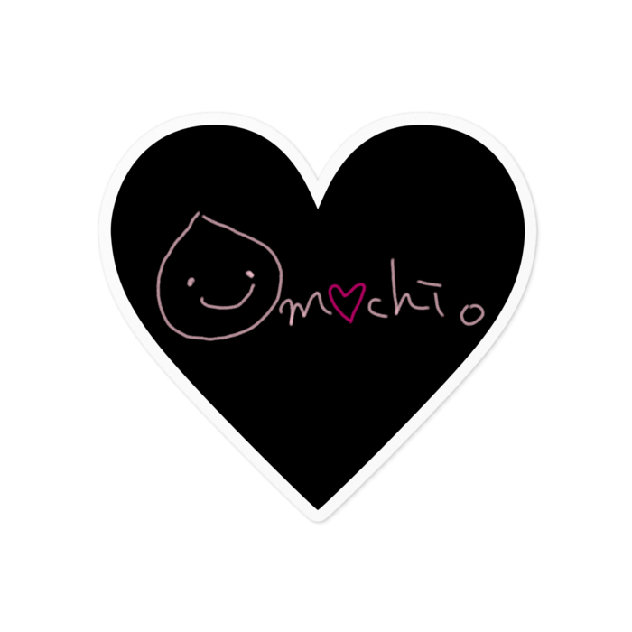 ステッカー(ピンク) - 100 x 100 (mm)