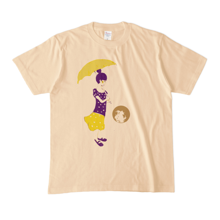 カラーTシャツ(淡色) - M - ナチュラル