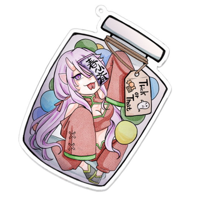 アクリルキーホルダー - 100 x 100 (mm)