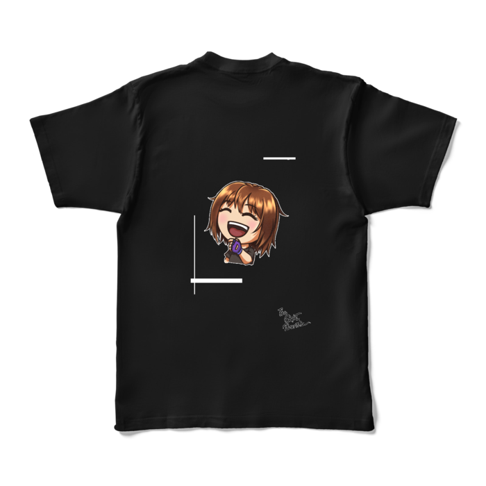 カラーTシャツ - XL - ブラック (濃色)
