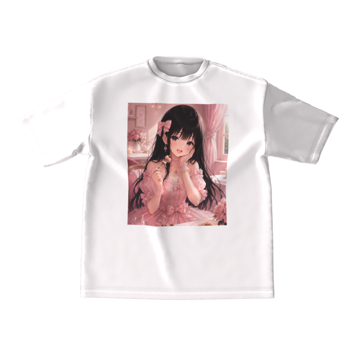 ビッグシルエットTシャツ - M - 両面