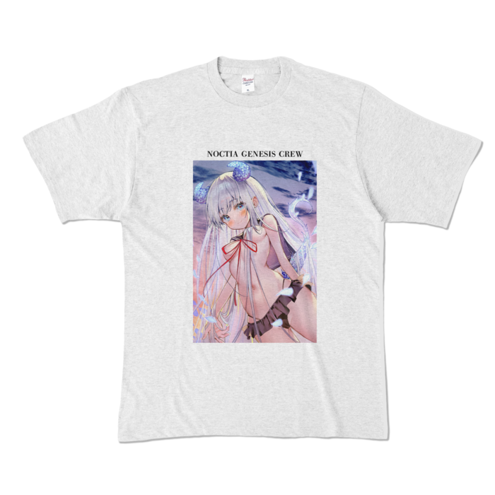 カラーTシャツ - XL - アッシュ (淡色)