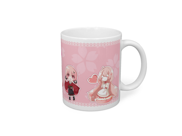 マグカップ - 直径 8 cm / 高さ 9.5 cm