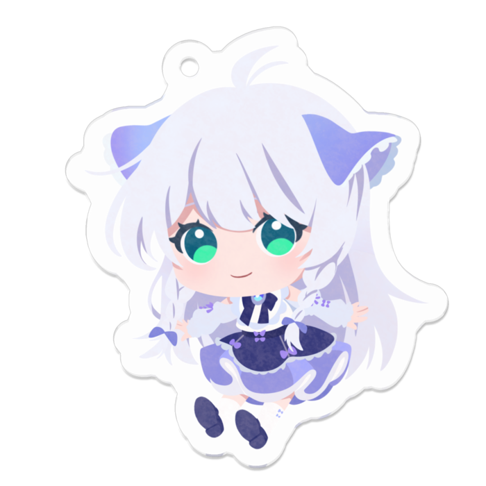 アクリルキーホルダー - 50 x 50 (mm)