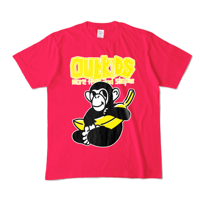 カラーTシャツ - M - ホットピンク (濃色)