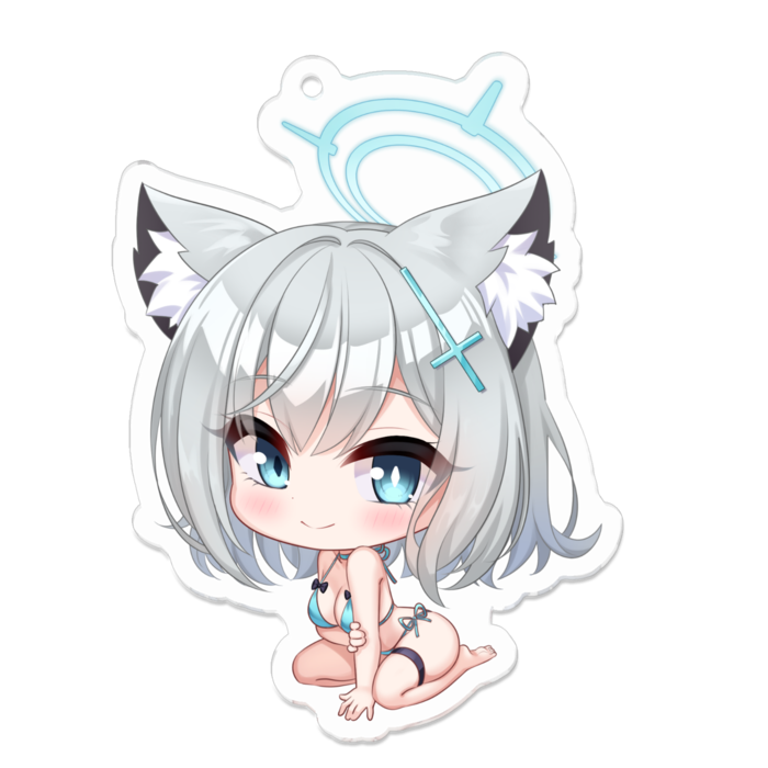 アクリルキーホルダー - 70 x 70 (mm)