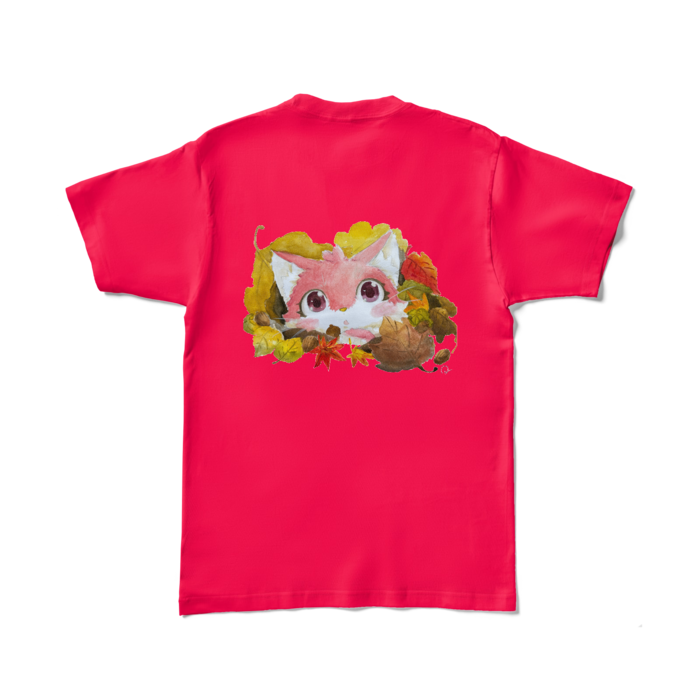 カラーTシャツ - L - ホットピンク (濃色)(1)
