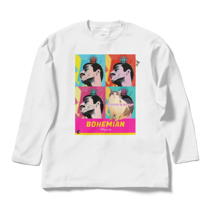 ロングスリーブTシャツ - L - ホワイト(1)