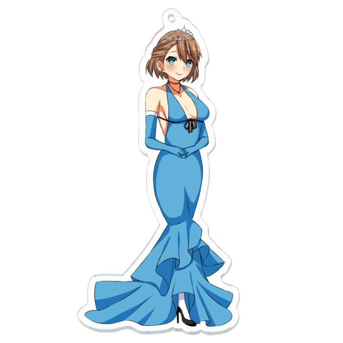 アクリルキーホルダー - 100 x 100 (mm)