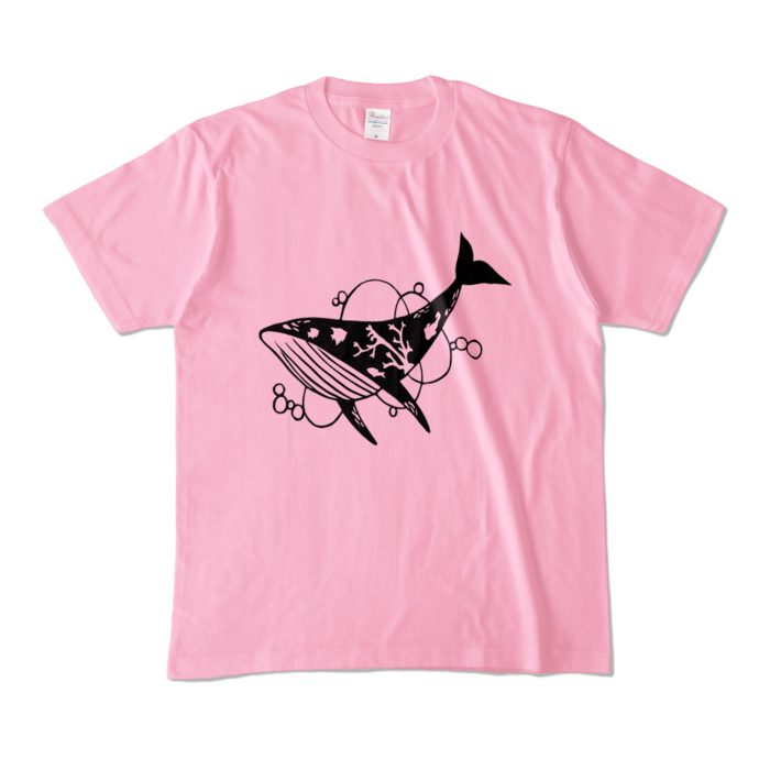 カラーTシャツ - M - ピーチ (淡色)