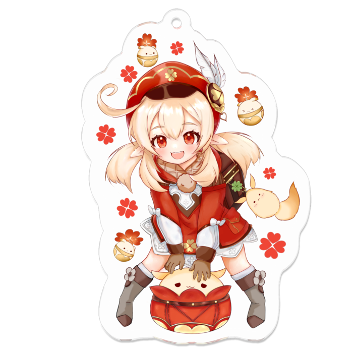 アクリルキーホルダー - 70 x 70 (mm)