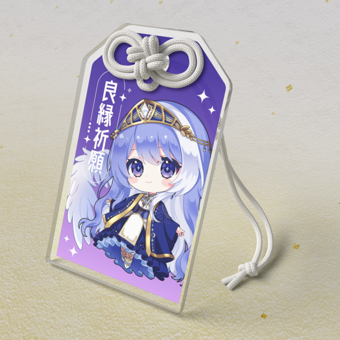 ①アクリルお守り