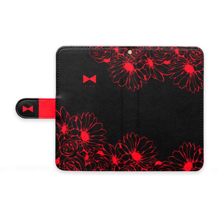 手帳型Androidケース - M - ストラップ穴 あり