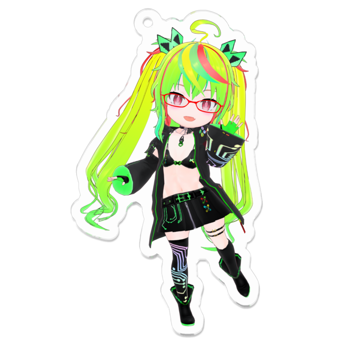 アクリルキーホルダー - 70 x 70 (mm)