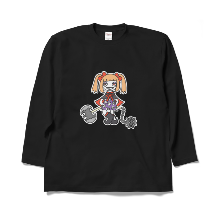 ロングスリーブTシャツ - XL - ブラック