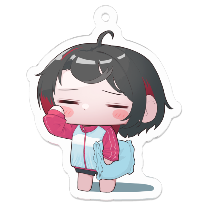 アクリルキーホルダー（コーティング） - 50 x 50 (mm)