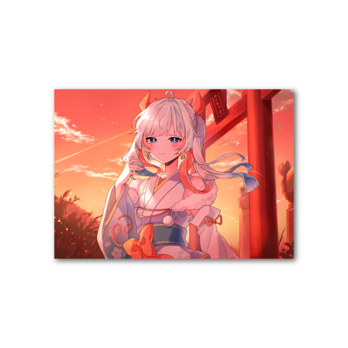 フォト風カード - 横 - 片面