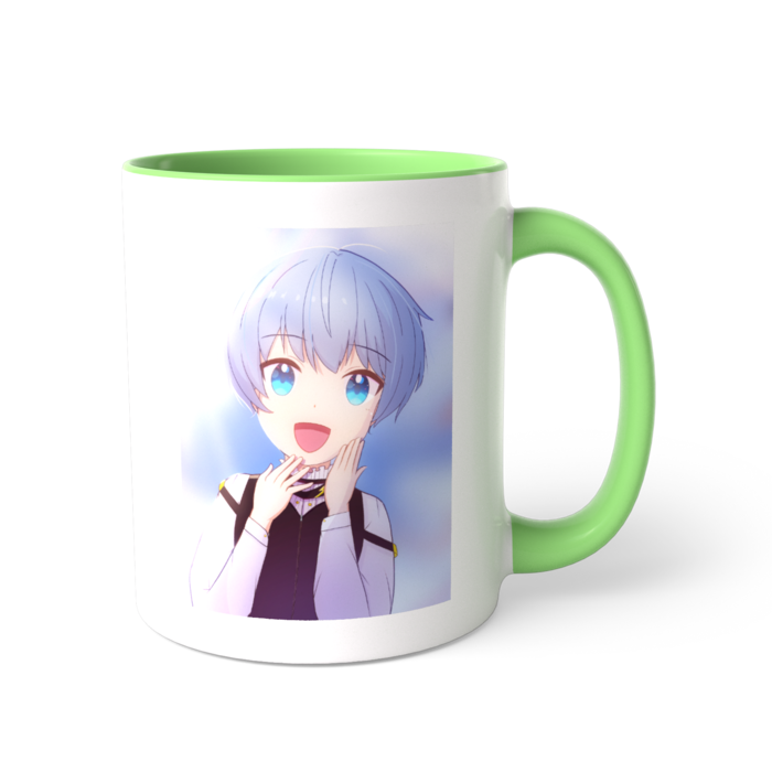 ツートンカラーマグカップ - 直径 8.2cm / 高さ 9.5cm