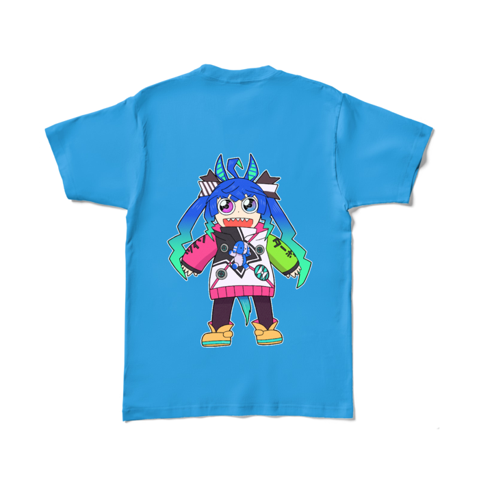カラーTシャツ - L - ターコイズ (濃色)