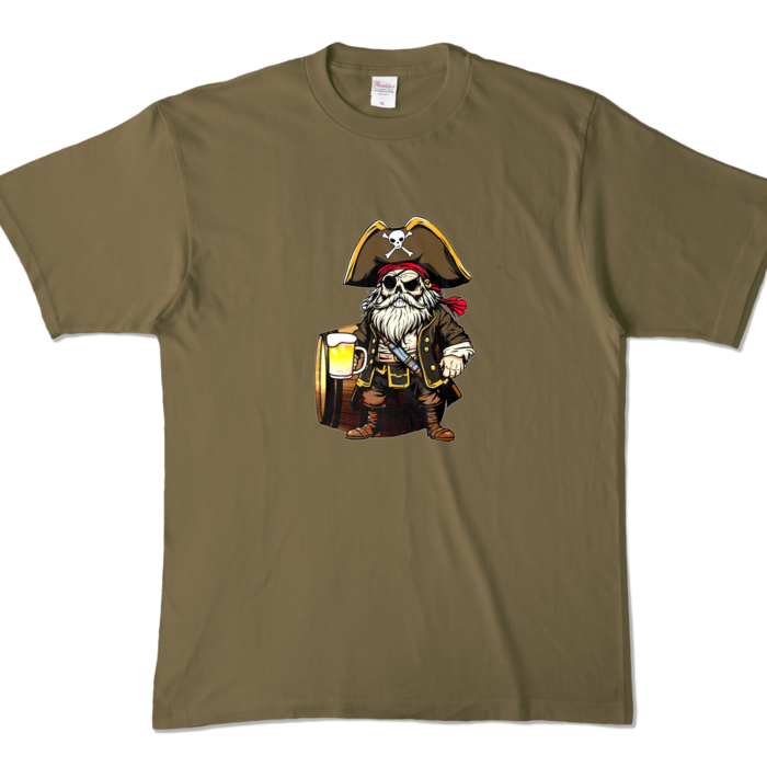 カラーTシャツ - XL - オリーブ （濃色）