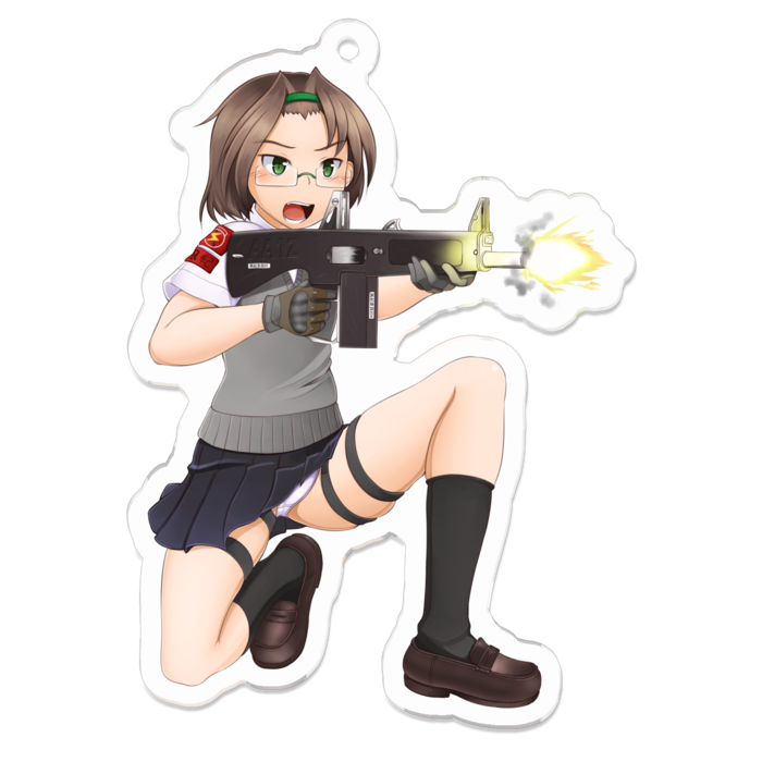 アクリルキーホルダー - 70 x 70 (mm)