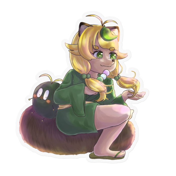 ステッカー - 100 x 100 (mm)