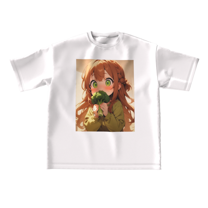 ビッグシルエットTシャツ - L - 両面