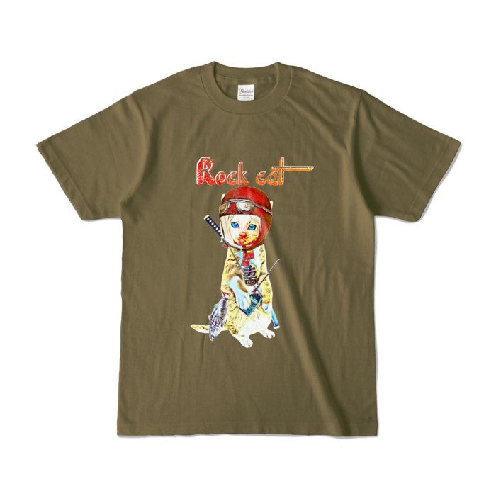カラーTシャツ - S - オリーブ (濃色)