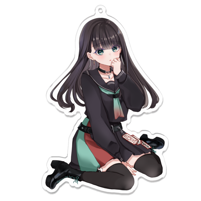アクリルキーホルダー - 100 x 100 (mm)