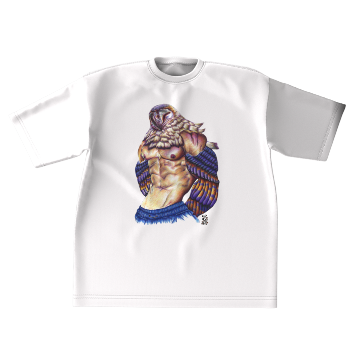 ビッグシルエットTシャツ - XL - 両面