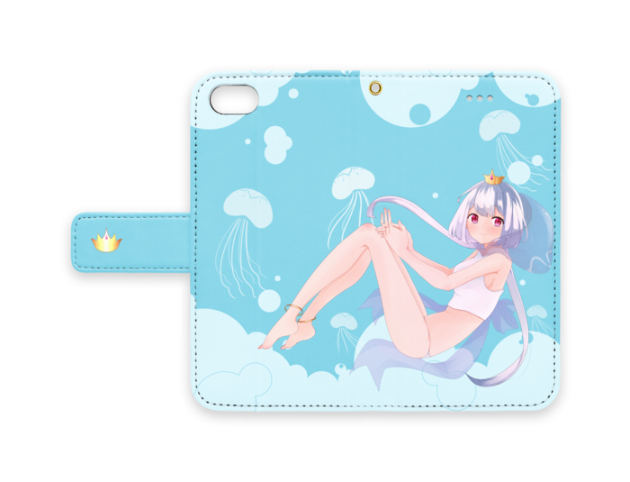手帳型iPhoneケース - iPhone 8 / 7 - ストラップ穴 あり