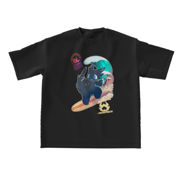ビッグシルエットTシャツ - L - 