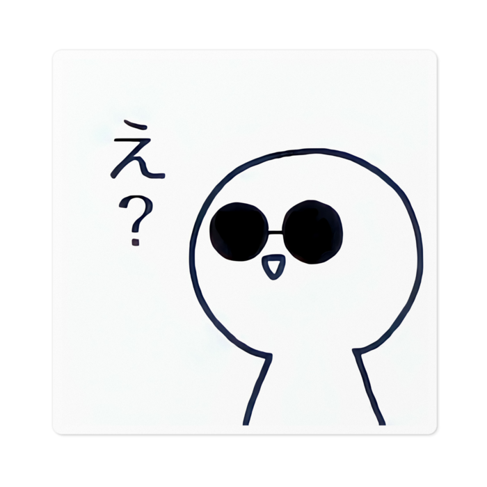 ステッカー - 100 x 100 (mm)