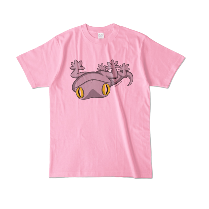 カラーTシャツ - L - ピーチ (淡色)