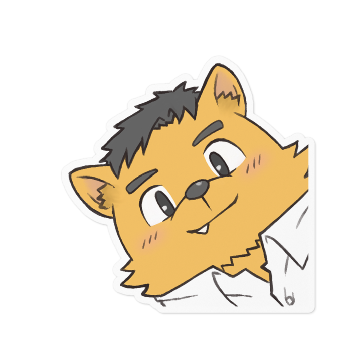 ステッカー - 100 x 100 (mm)