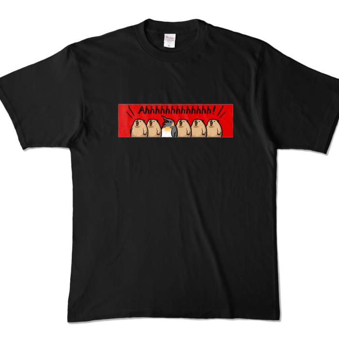 カラーTシャツ - XL - ブラック (濃色)