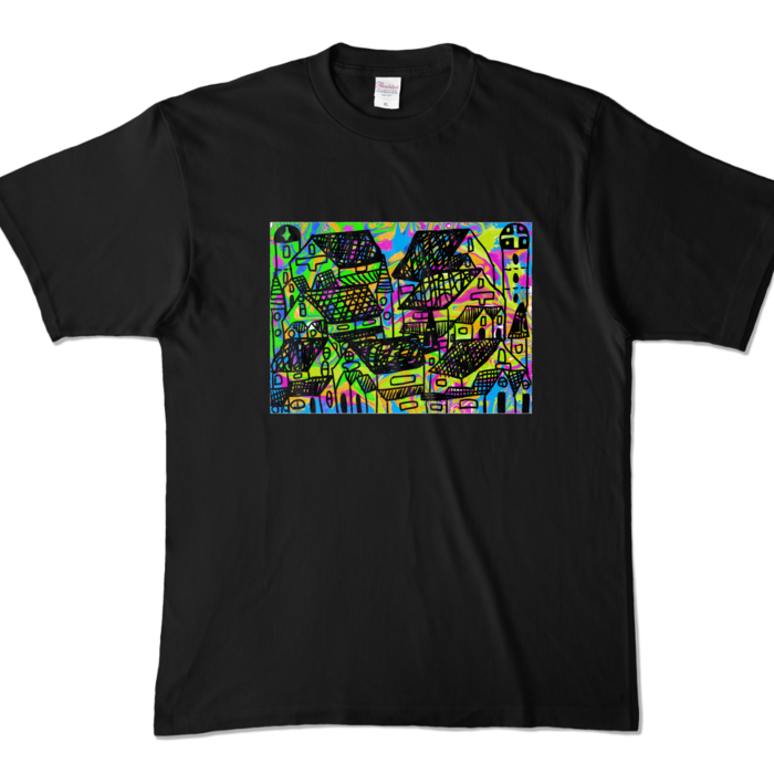 カラーTシャツ - XL - ブラック (濃色)