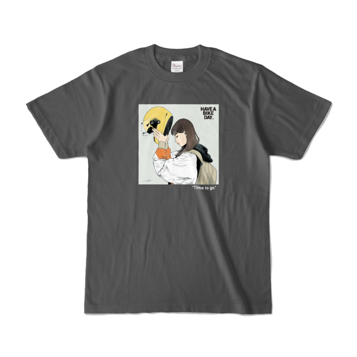 カラーTシャツ - S - チャコール (濃色)