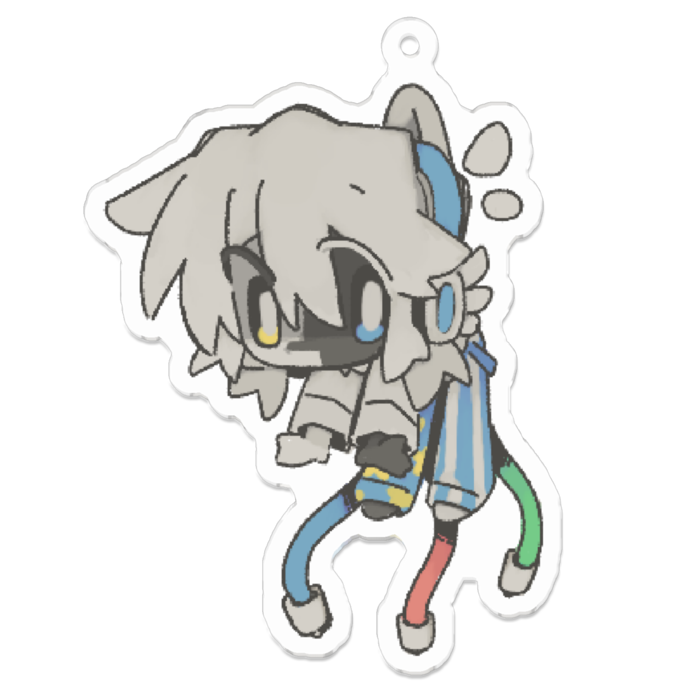 アクリルキーホルダー - 70 x 70 (mm)