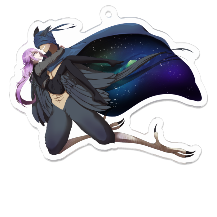 アクリルキーホルダー - 70 x 70 (mm)