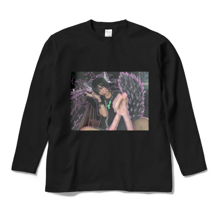 ロングスリーブTシャツ - M - ブラック