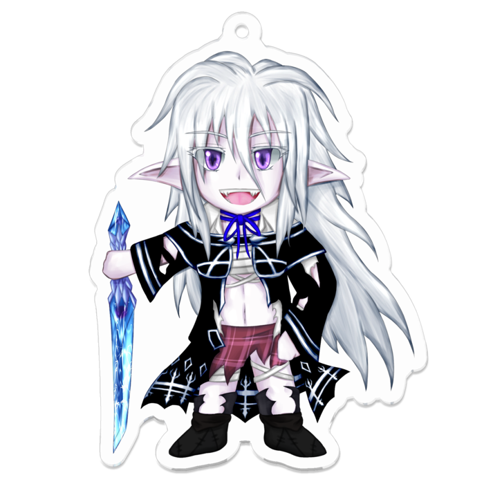 アクリルキーホルダー - 70 x 70 (mm)