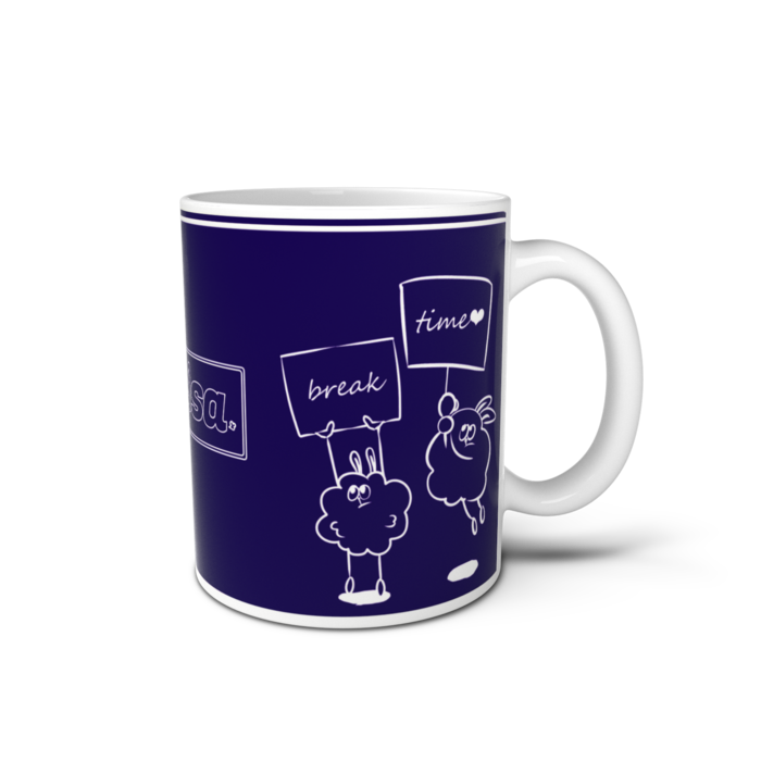 マグカップ - 直径 8 cm / 高さ 9.5 cm